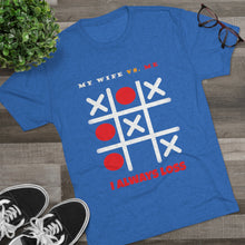 Load image into Gallery viewer, MY WIFE VS. ME: Men's Tri-Blend Crew Tee