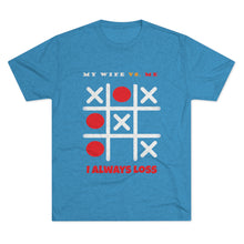 Load image into Gallery viewer, MY WIFE VS. ME: Men's Tri-Blend Crew Tee