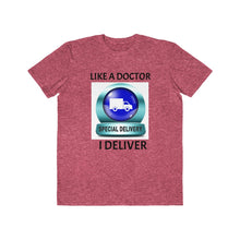 Load image into Gallery viewer, I DELIVER like a Doctor : Men's Lightweight Fashion Tee - Dark