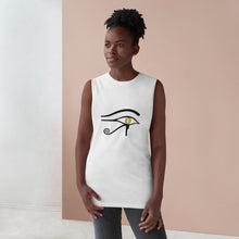 Load image into Gallery viewer, Ancient Soccer White Unisex Barnard Tank