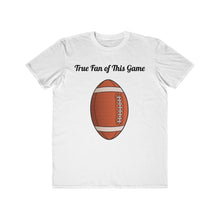 Load image into Gallery viewer, Football True Fan Men's Lightweight Fashion Tee - Light