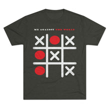 Load image into Gallery viewer, Me against the world: Men's Tri-Blend Crew Tee