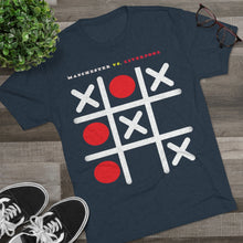 Load image into Gallery viewer, LIVERPOOL VS. MANCHESTER - Manchester wins Men's Tri-Blend Crew Tee