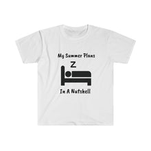 Load image into Gallery viewer, My Summer Plans: Unisex Softstyle T-Shirt-Light Colors
