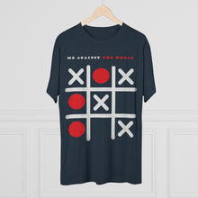 Load image into Gallery viewer, Me against the world: Men's Tri-Blend Crew Tee