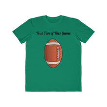 Load image into Gallery viewer, Football True Fan Men's Lightweight Fashion Tee - Light