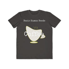 Load image into Gallery viewer, Basic Human Needs Coffee- Lightweight Fashion Tee - Dark