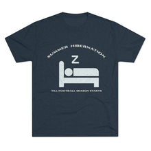 Load image into Gallery viewer, Summer Hibernation: Men's Tri-Blend Crew Tee- Dark Colors
