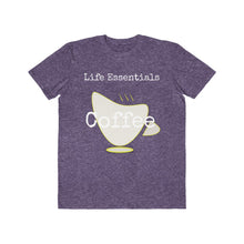 Load image into Gallery viewer, Coffee Life Essentials Men's Lightweight Fashion Tee - Dark