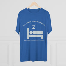 Load image into Gallery viewer, Summer Hibernation: Men's Tri-Blend Crew Tee- Dark Colors