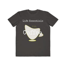Load image into Gallery viewer, Coffee Life Essentials Men's Lightweight Fashion Tee - Dark
