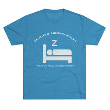 Load image into Gallery viewer, Summer Hibernation: Men's Tri-Blend Crew Tee- Dark Colors