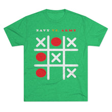 Load image into Gallery viewer, ARMY VS. NAVY - NAVY WINS: Men's Tri-Blend Crew Tee - Dark Colors