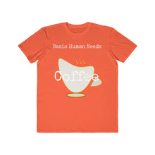 Load image into Gallery viewer, Basic Human Needs Coffee- Lightweight Fashion Tee - Dark
