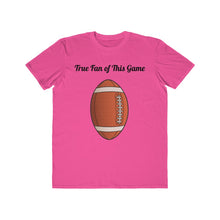 Load image into Gallery viewer, Football True Fan Men's Lightweight Fashion Tee - Light