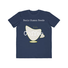 Load image into Gallery viewer, Basic Human Needs Coffee- Lightweight Fashion Tee - Dark