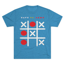 Load image into Gallery viewer, ARMY VS. NAVY - NAVY WINS: Men's Tri-Blend Crew Tee - Dark Colors