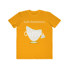 Load image into Gallery viewer, Coffee Life Essentials Men's Lightweight Fashion Tee - Dark