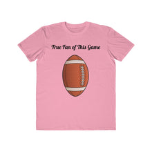 Load image into Gallery viewer, Football True Fan Men's Lightweight Fashion Tee - Light