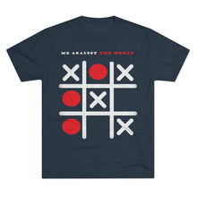 Load image into Gallery viewer, Me against the world: Men's Tri-Blend Crew Tee