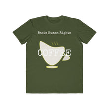 Load image into Gallery viewer, Basic Human Rights Coffee- Lightweight Fashion Tee - Dark