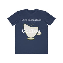 Load image into Gallery viewer, Coffee Life Essentials Men's Lightweight Fashion Tee - Dark