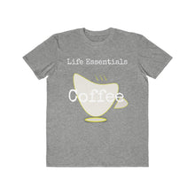 Load image into Gallery viewer, Coffee Life Essentials Men's Lightweight Fashion Tee - Dark