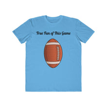 Load image into Gallery viewer, Football True Fan Men's Lightweight Fashion Tee - Light