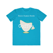 Load image into Gallery viewer, Basic Human Needs Coffee- Lightweight Fashion Tee - Dark