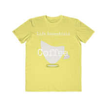 Load image into Gallery viewer, Coffee Life Essentials Men's Lightweight Fashion Tee - Dark