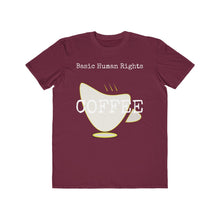 Load image into Gallery viewer, Basic Human Rights Coffee- Lightweight Fashion Tee - Dark