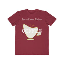 Load image into Gallery viewer, Basic Human Rights Coffee- Lightweight Fashion Tee - Dark