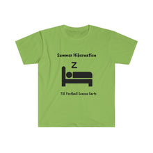 Load image into Gallery viewer, Summer Hibernation : Unisex Softstyle T-Shirt-Light Colors
