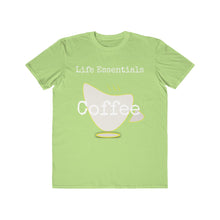 Load image into Gallery viewer, Coffee Life Essentials Men&#39;s Lightweight Fashion Tee - Dark
