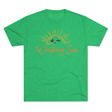 Load image into Gallery viewer, The Winking Sun: Men&#39;s Tri-Blend Crew Tee
