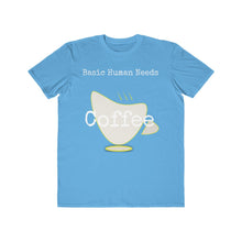 Load image into Gallery viewer, Basic Human Needs Coffee- Lightweight Fashion Tee - Dark
