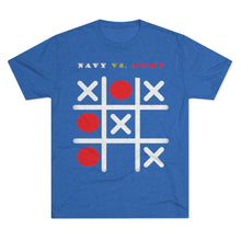 Load image into Gallery viewer, ARMY VS. NAVY   - NAVY WINS: Men&#39;s Tri-Blend Crew Tee - Dark Colors
