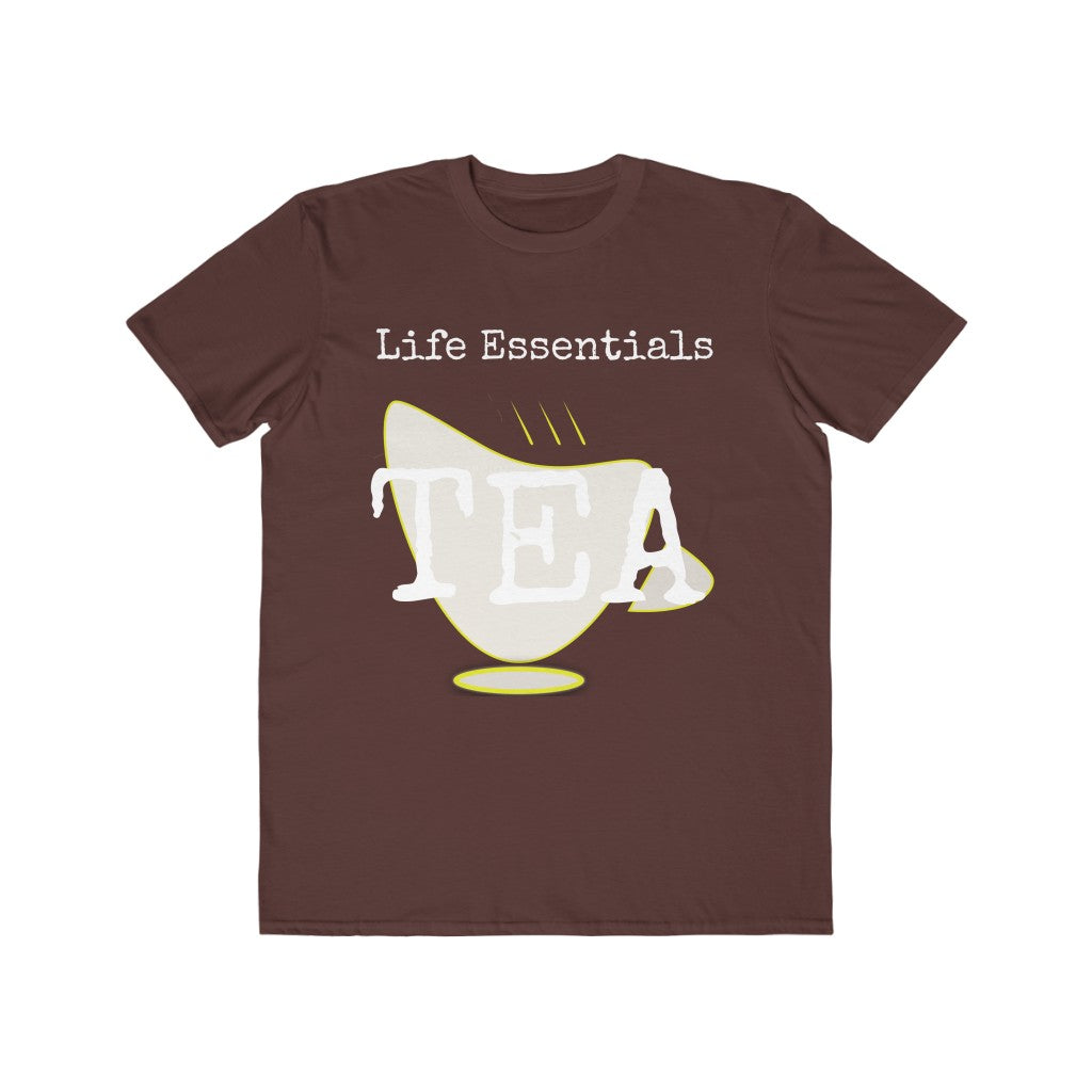 TEA Life Essentials Men's Lightweight Fashion Tee - Dark