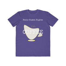 Load image into Gallery viewer, Basic Human Rights  Coffee- Lightweight Fashion Tee - Dark
