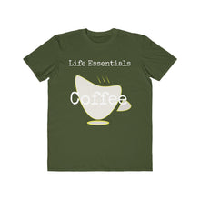 Load image into Gallery viewer, Coffee Life Essentials Men&#39;s Lightweight Fashion Tee - Dark
