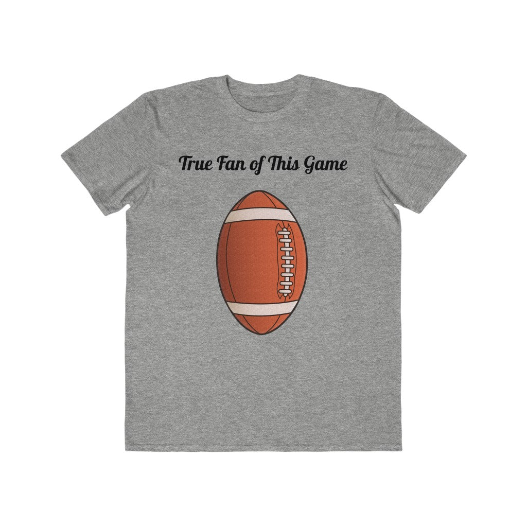 Football True Fan Men's Lightweight Fashion Tee - Light