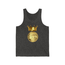 Load image into Gallery viewer, Soccer is King: Unisex Jersey Tank
