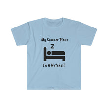 Load image into Gallery viewer, My Summer Plans: Unisex Softstyle T-Shirt-Light Colors
