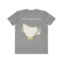 Load image into Gallery viewer, Basic Human Rights  Coffee- Lightweight Fashion Tee - Dark
