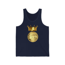 Load image into Gallery viewer, Soccer is King: Unisex Jersey Tank
