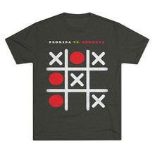 Load image into Gallery viewer, FLORIDA VS. GEORGIA - FL WINS: Men&#39;s Tri-Blend Crew Tee - Dark Colors
