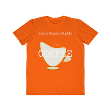 Load image into Gallery viewer, Basic Human Rights  Coffee- Lightweight Fashion Tee - Dark
